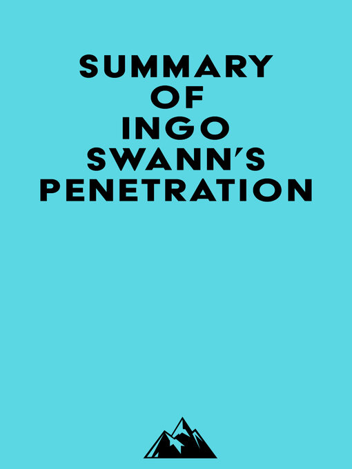 Cover image for Summary of Ingo Swann's Penetration